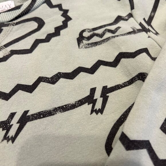In.Max All Over Novelty Crocodile Print Kids Shirt 130 - Picture 2 of 5